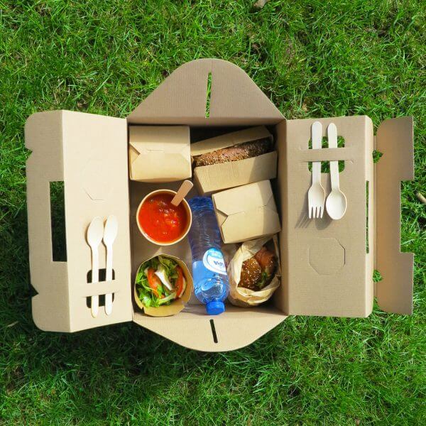 Take away picnic box