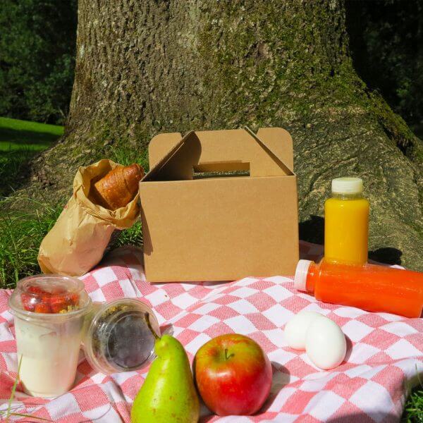 Cardboard breakfast box